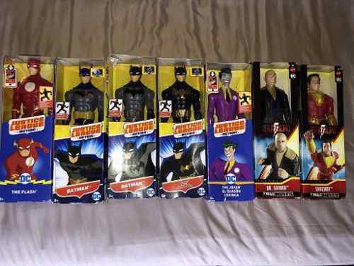 Muñecos De 30cm Mattel Original De Batman, Flash,