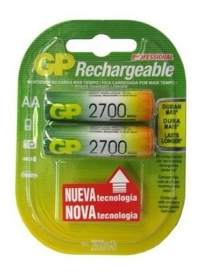 Pilas Aa Recargable Gp mah