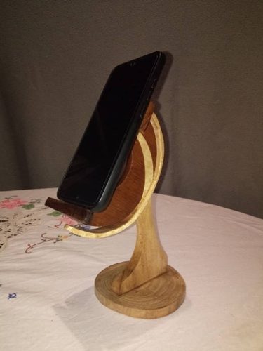 Porta Celular En Madera