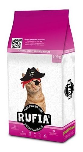 Rufia 10kg Gatarina Alimento De Gatos Importada De Portugal