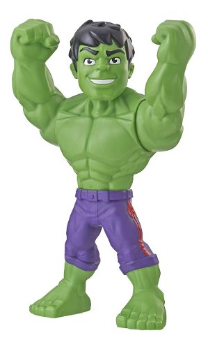 Super Hero Adventures Sha Mega Hulk H=25cm Hasbro Original