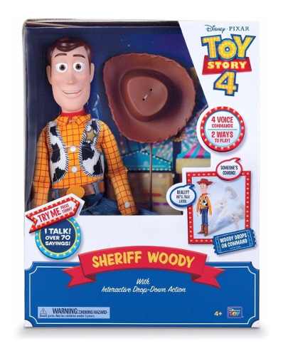 Toy Story 4 Woody Disponible Interactivo Habla Y Cae