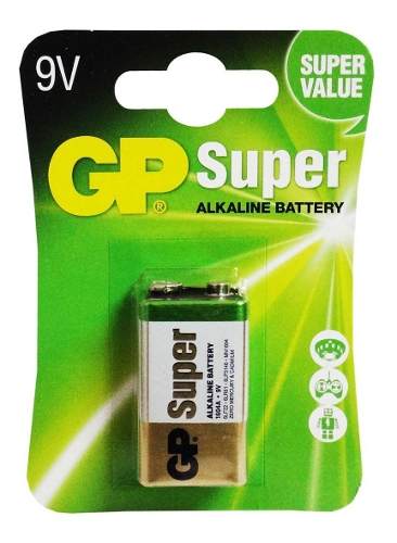 Bateria 9v Cuadrada Alkalina Marca Gp