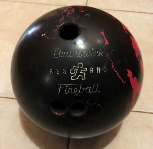 Bola De Bowling Brunswick Fireball 12 Lbs