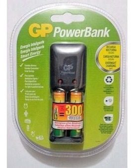 Cargador De Baterias Gp Powerbank Para Baterias Aa/aaa