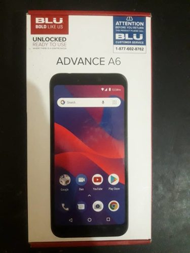 Celular Blu Advance 6a ('' Hd Unlocked 16gb+1gb Ram