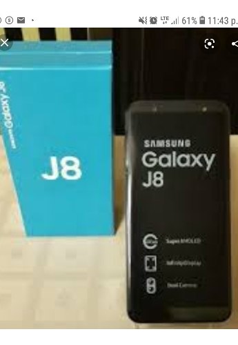 Celular Samsung J 8 Negro. 64 Gb Como Nuevo...
