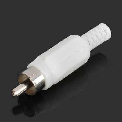 Conector Terminal Pcs Jl Rca Blanco Cvvu