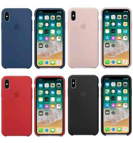 Forros Silicon iPhone X,xr,xs,xs Max