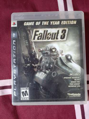 Juego Original Play 3. Fallout 3..