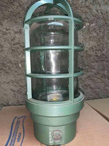 Lámpara Vapoleta De Aplique/techo 200w Color Verde