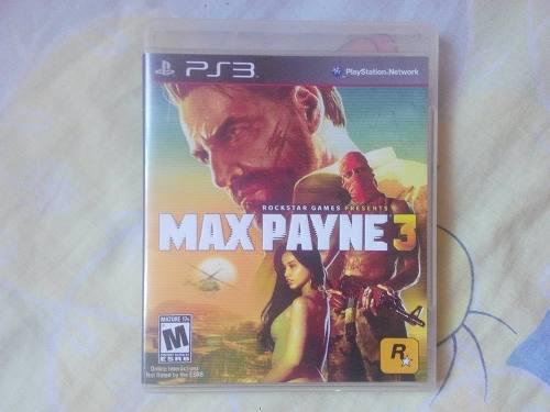 Max Payne 3 Ps3 En Buen Estado