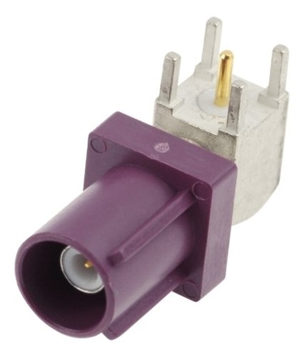 Para Gps Fakra Smb Connector Male Purple D0ht