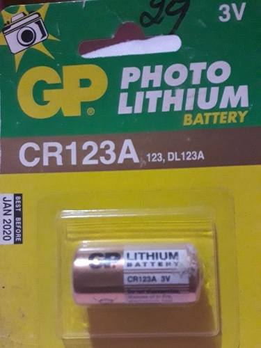 Pila De Lithium Gp Cr123a 3v