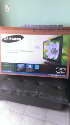 Televisor Samsung Hdtv Lcd 32 Poco Uso En Su Caja 120 D