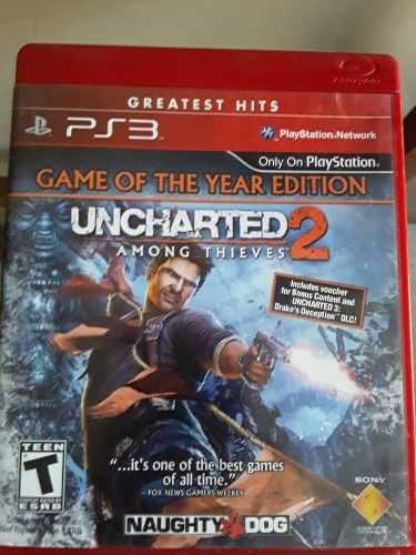 Uncharted 2. Among Thieves. Juego Para Ps3. Original