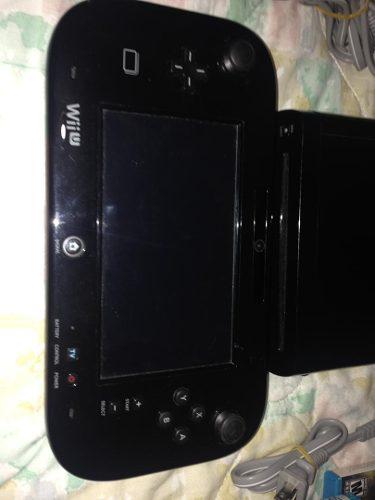 Wii U Negro/32gb/usado(como Nuevo)/dos Juegos