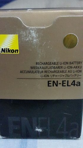Batería Nikon En-el4a Recargable