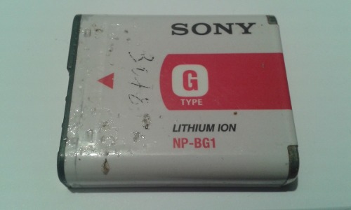 Bateria Sony Tipo G (np-bg1) Usada 100% Funcional Varias