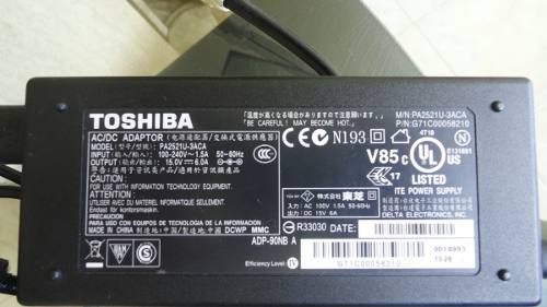 Caragador Para Laptop Toshiba.