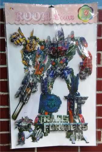 Etiqueta 3d De Transformers