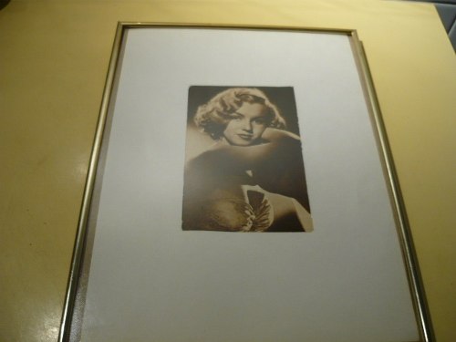 Foto Marilyn Monroe Enmarcada 26.2x34.5cm 10 V Leer Descrip