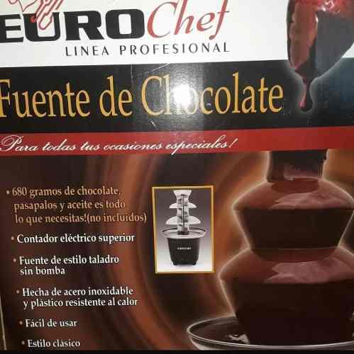 Fuente De Chocolate Eurochef