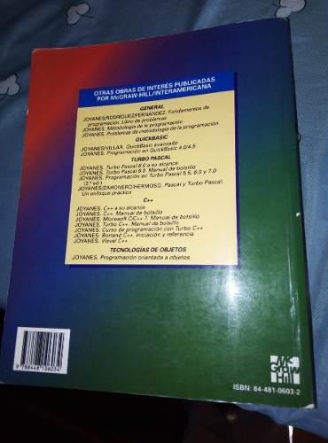 Libro Fundamentos De Programación 2da Edic. Joyanes Aguilar