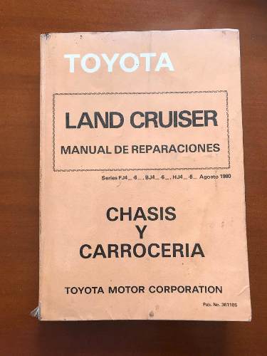 Manual De Reparación Chasis Y Carrocería Toyota Lana