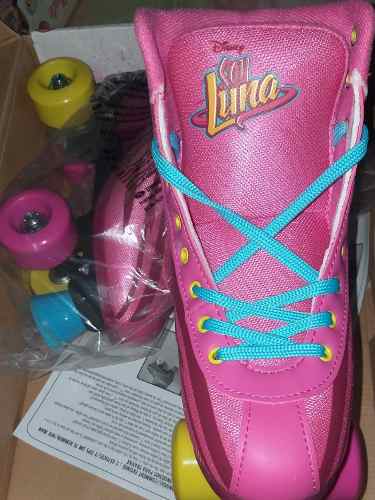 Patines 4 Ruedas Disney Soy Luna Talla 36 Nuevo Original