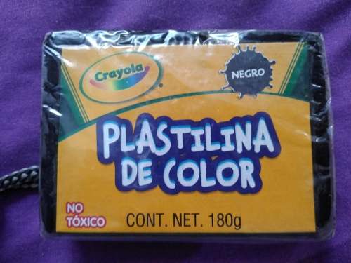 Plastilina Negra 180g