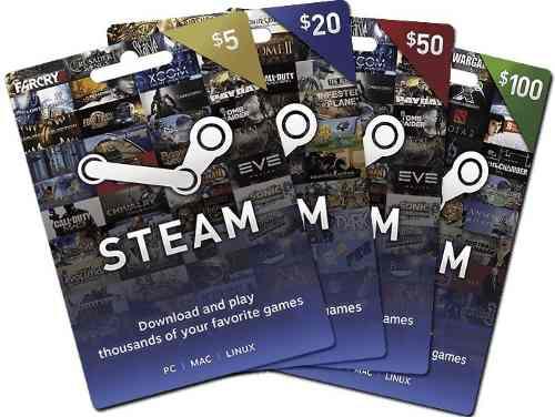 Steam Juegos Y Tarjetas De Regalo