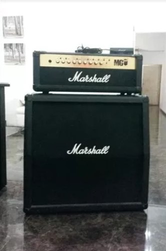 Amplificador De Guitarra Marshall Con Cabezal Mg100hfx
