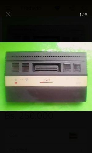 Atari 2600 Con Juegos Incorporados Unica En Su Caja!!