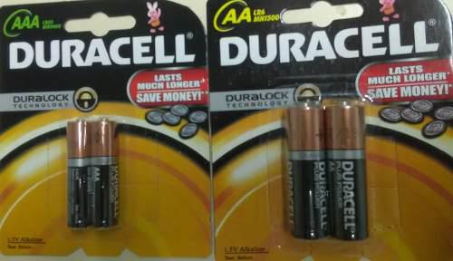 Blister Pilas Batería Aa Aaa Duracell Energizer 1$