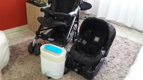 Coche Silla Peg Perego Y Esterilizador Avent