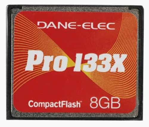 Dane-elec 8gb Compact Flash 133x! Nueva!