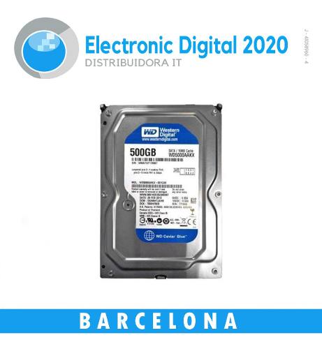 Disco Duro Western Digital 500gb Sata Con Garantía 70$