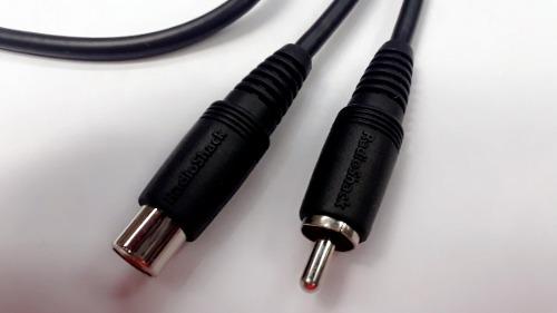 Extension Cable De Audio Rca Macho Rca Hembra 91,4 Ctms Cert