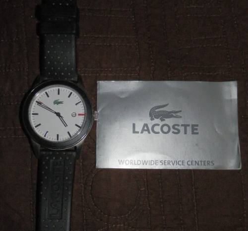 Jovial Reloj Lacoste Original. Poco Uso. Excelente Estado.