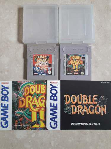 Juego Double Dragon 1 Y 2 Nintendo Game Boy Original