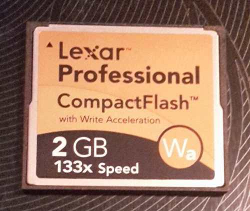 Memoria Compact Flash 2gb