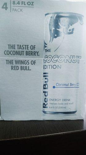 Red Bull Importado Bebida Energetica Edicion Especial Coco