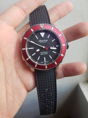 Reloj Submariner Alpina Seastrong 300m Automatico Swis Made