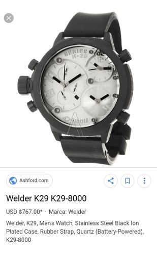 Reloj Welder Serie K29 Original Remate 100verd