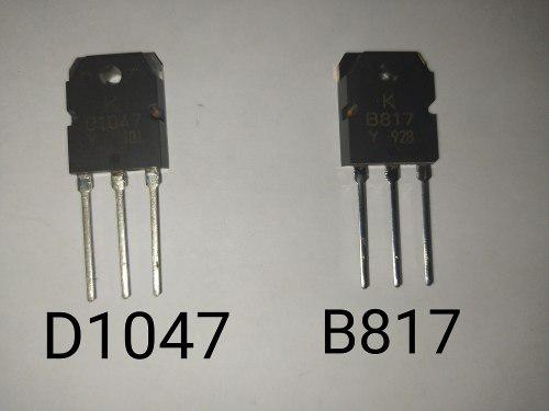 Transistores B817,d1047