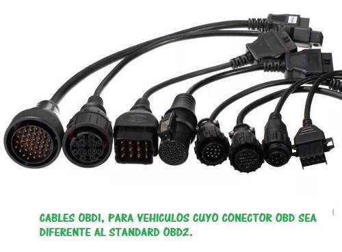 Cables Adaptadores Para Escaner Obd2 Obd1 Varios Modelos