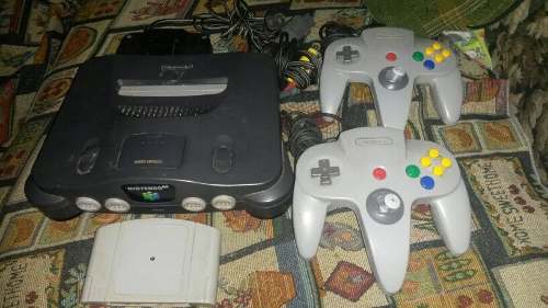 Consola De Nintendo 64 Mas Juegos