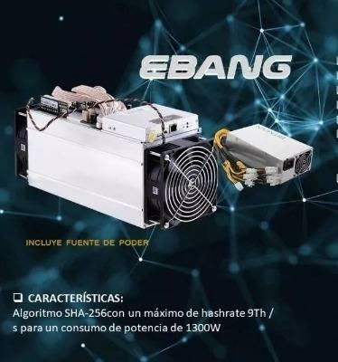 Egban Ebit E9+ 9.5th/ S + Power Supply Minero Btc