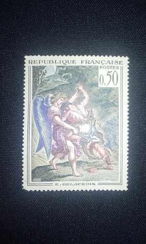 Estampilla De Francia Republica De Francia Delacroix 65 Vds